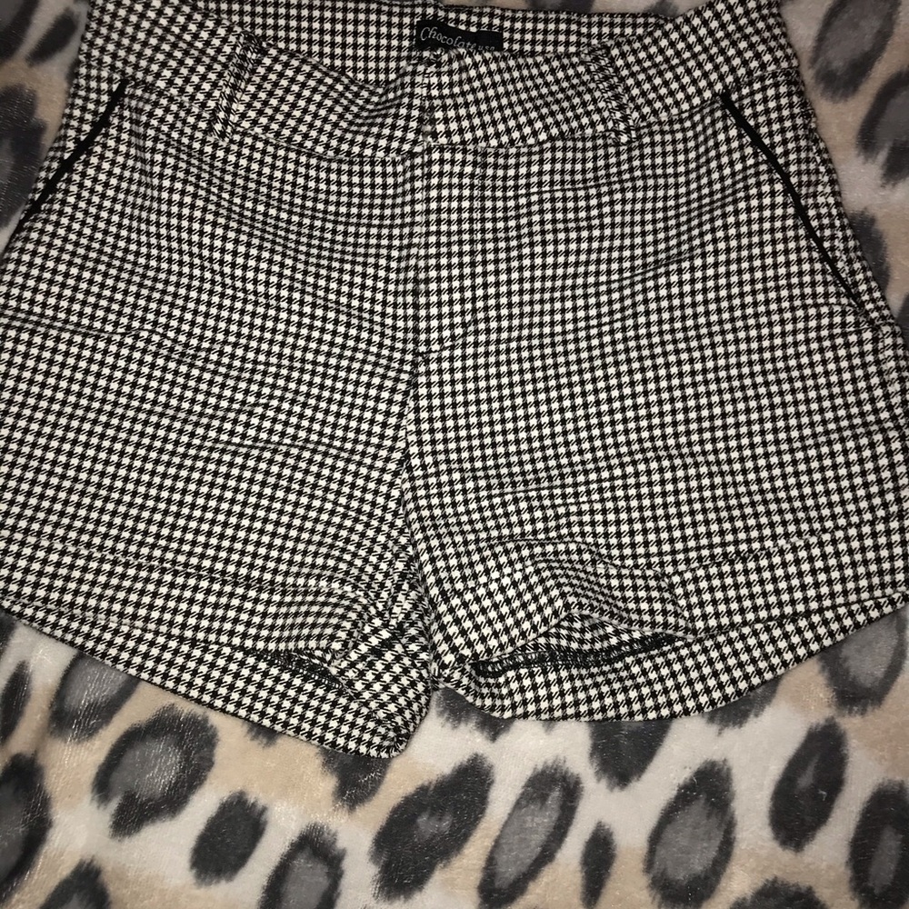 Plaid shorts